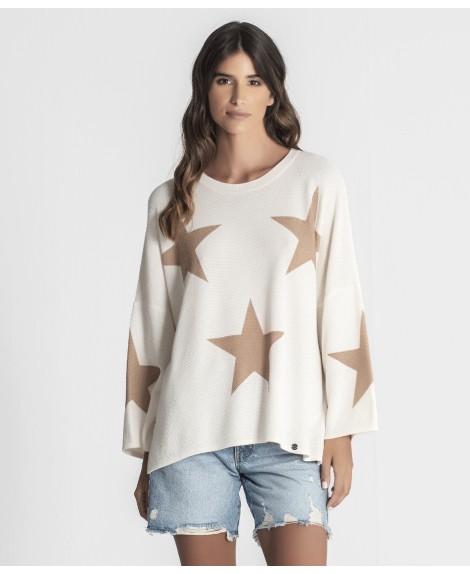 Jersey crudo estrellas camel