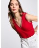 top rojo