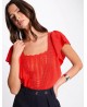 Top rojo