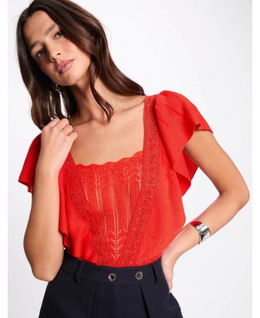 Top rojo