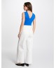 Top azul