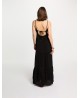Vestido largo negro