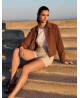 Chaqueta ante marron