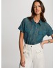 Camisa azul petroleo