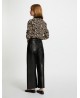 Chaqueta punto animal print
