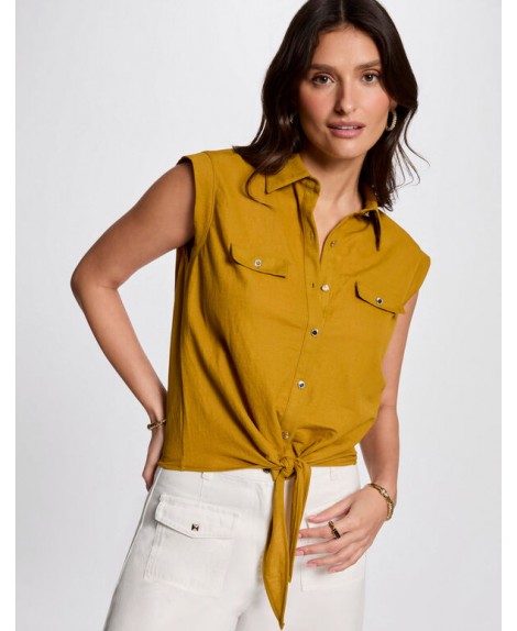 Camisa ocre