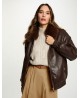 Cazadora marron