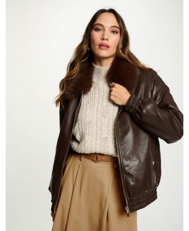 Cazadora marron