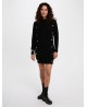 Vestido punto negro