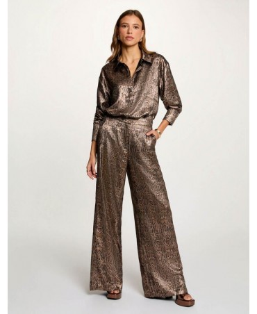 Pantalon animal print