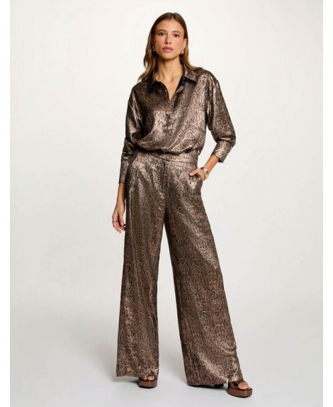 Pantalon animal print