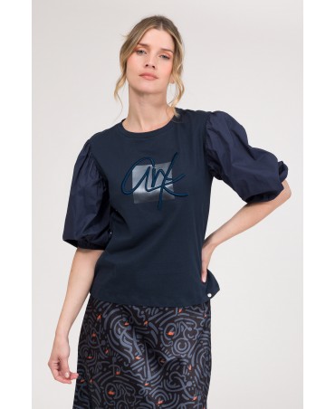 Camiseta azul Anekke