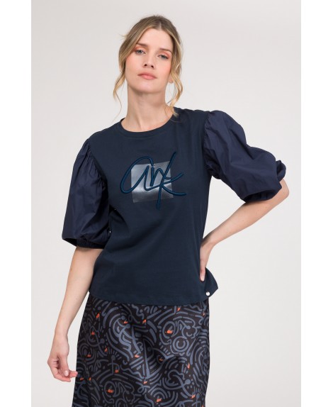 Camiseta azul Anekke