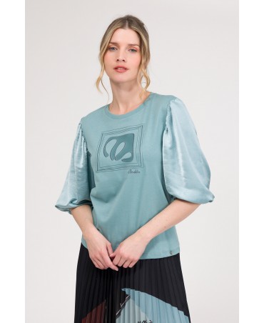 Camiseta azul celeste Anekke