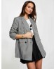 Blazer cuadro vichy
