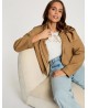 Chaqueta camel