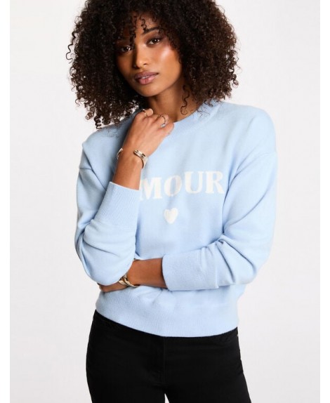Jersey azul claro Amour
