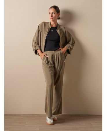 Conjunto kaki Don algodon