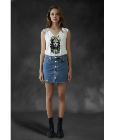 Camiseta la sal blanca