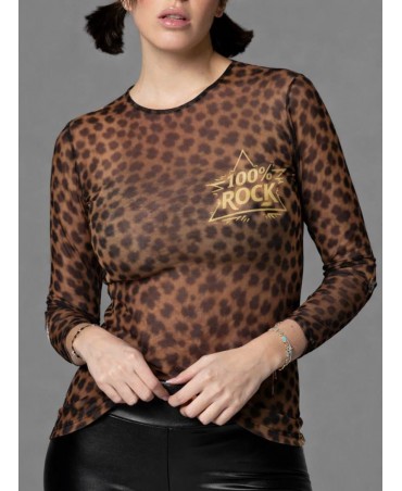 Camiseta animal print