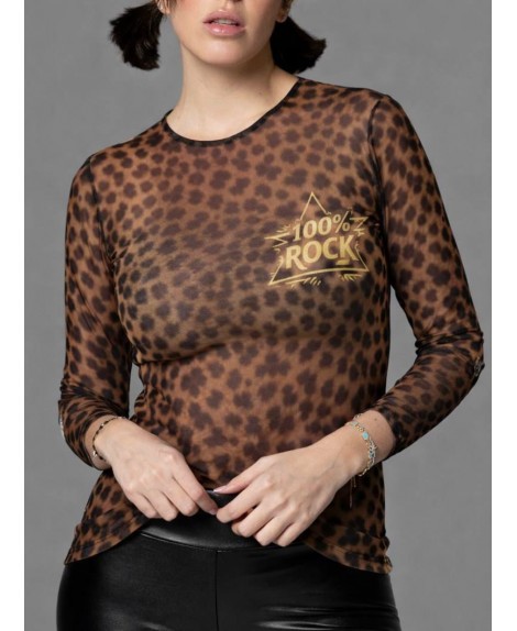 Camiseta animal print