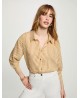 Camisa rayas ocre