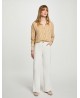 Camisa rayas ocre
