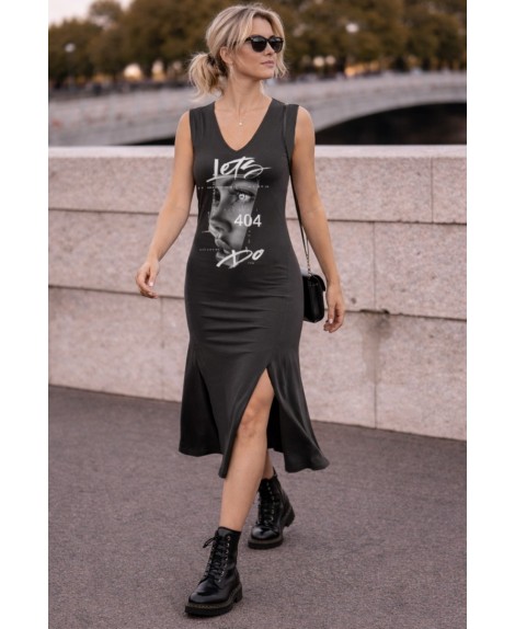 Vestido negro Lets do