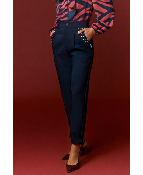 Pantalon azul extras