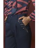 Pantalon azul extras