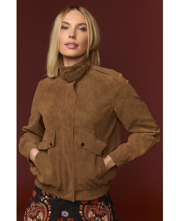 Chaqueta ante extras