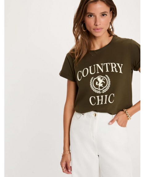 Camiseta verde