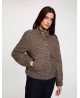 Chaqueta bomber cuadros