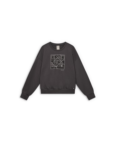 Sudadera gris
