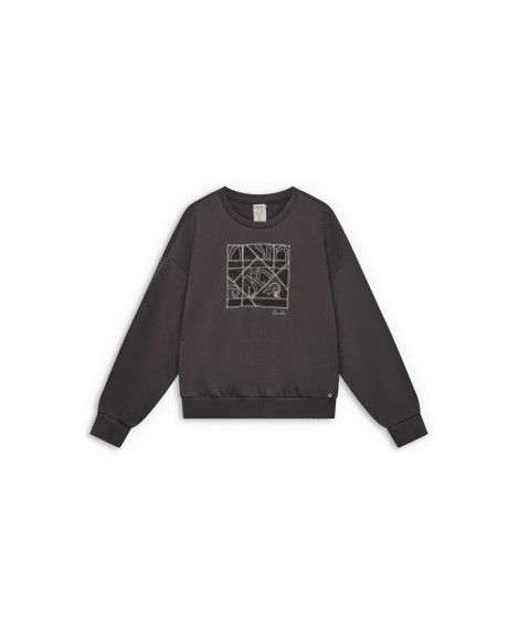 Sudadera gris